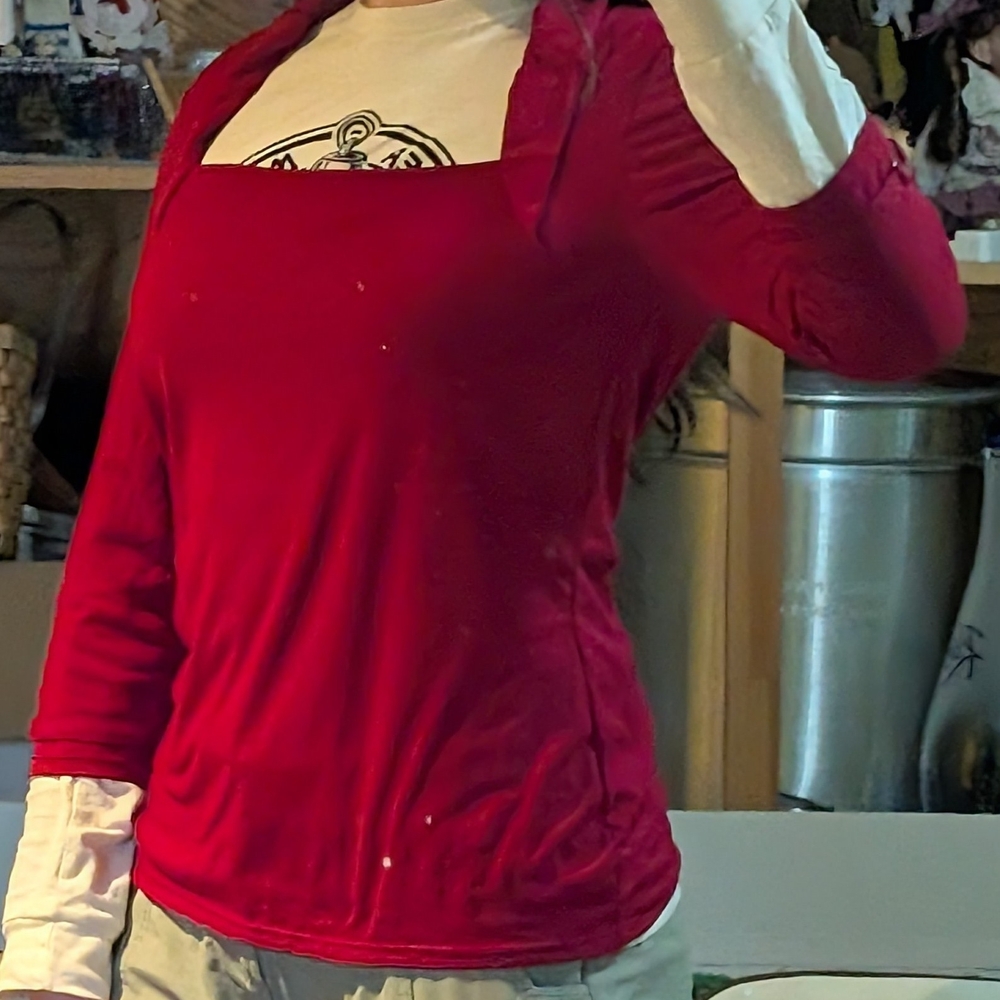 Red Blouse